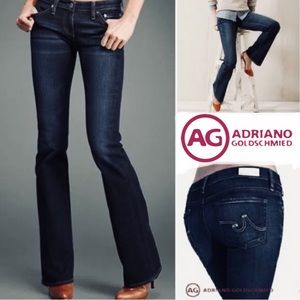 SOLD OUT Adriano Goldschmied THE CLUB well fitted FLARE Dark Denim Jean 31R
